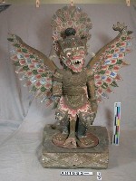峇里島Garuda神獸木雕藏品圖，第2張